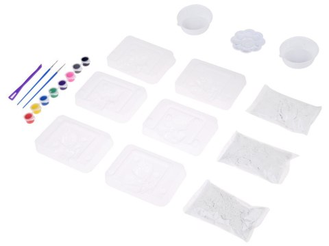 Zestaw kreatywny Zrób to sam - uformuj i wymaluj GIPSOWE jednorożce ZA5755