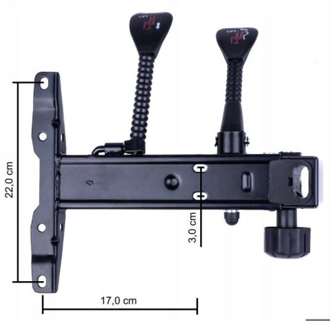 Mechanizm fotela obrotowego LIFT RCL XL