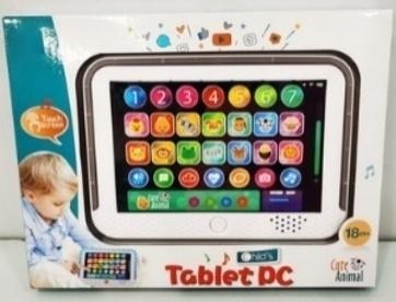 Tablet edukacyjny światło dźwięk 26x19,5x3cm