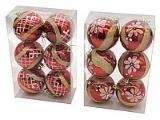 Bombki 6szt MIX