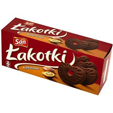 CIASTKA SAN ŁAKOTKI 168g KAKAOWE