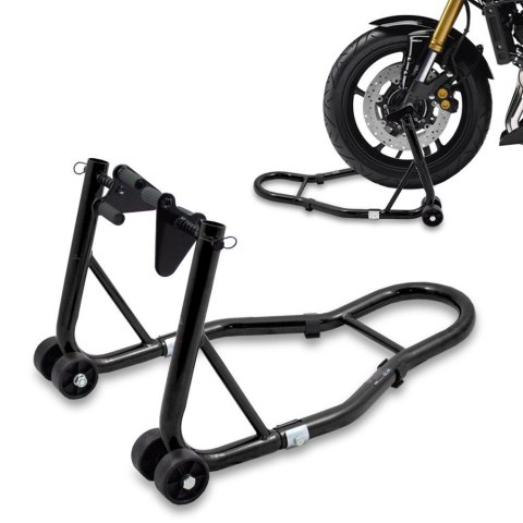 Stojak motocyklowy transportowy regulowany do serwisu i garażu 250 kg