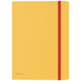 Taczka PP z gumką Leitz Cosy A4 żółta