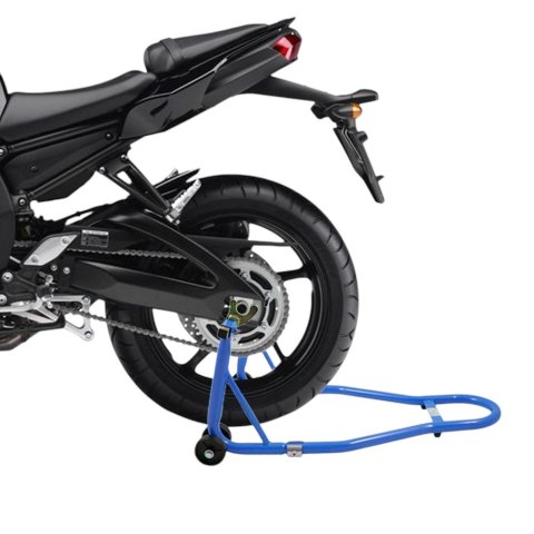 Zestaw stojak motocyklowy przód tył 250kg uniwersalny regulowany wytrzymały