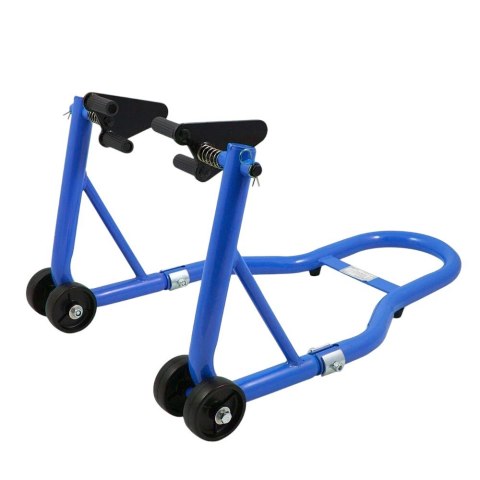 Zestaw stojak motocyklowy przód tył 250kg uniwersalny regulowany wytrzymały