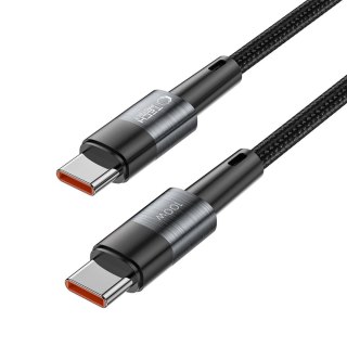 Kabel przewód USB-C PD 100W 5A 3m - szary