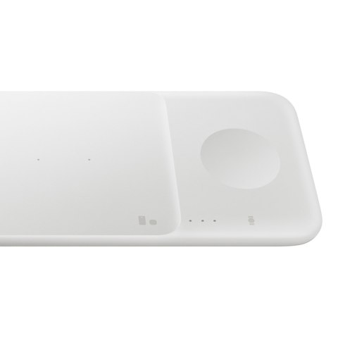 3w1 Ładowarka sieciowa Samsung Trio indukcyjna do telefonu / Galaxy Watch / Buds - biała