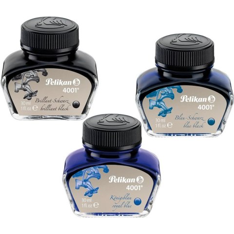 Atrament Pelikan czarno-niebieski 30ml