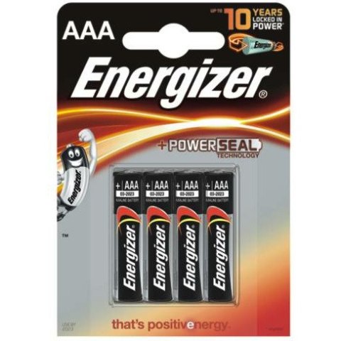 Baterie Energizer Alkaline Power AAA LR3 1.5V (4)