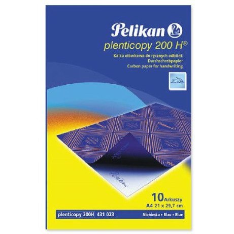 KALKA PELIKAN A4 OŁÓWKOWA NIEBIESKA (10)