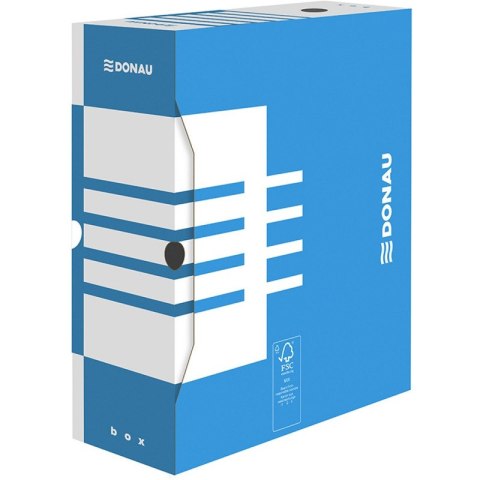 Pudło do archiwizacji Donau A4/120mm niebieskie