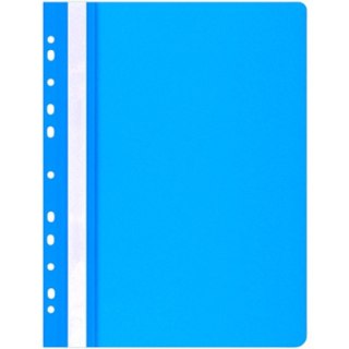 Skoroszyt wpinany Office Products A4 PP niebieski (25)