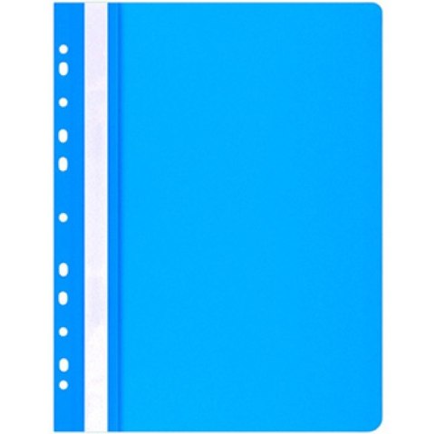 Skoroszyt wpinany Office Products A4 PP niebieski (25)