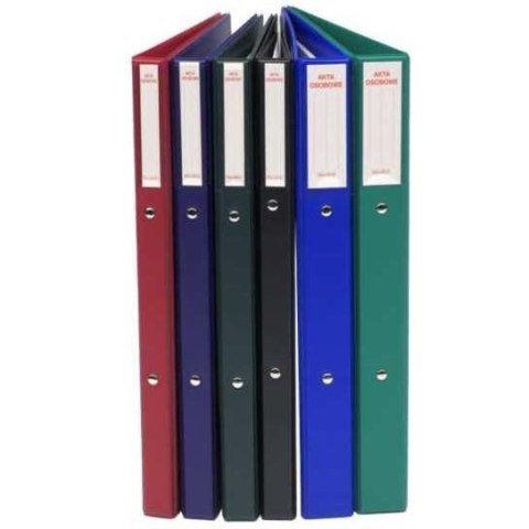 TECZKA NA AKTA OSOBOWE PVC A4 NIEBIESKA