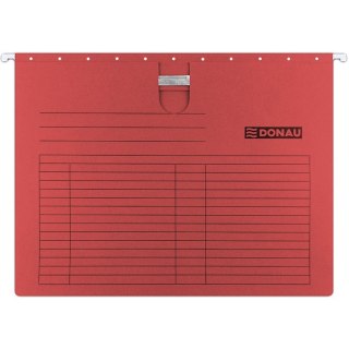 Teczka zawieszana Donau A4 (z wąsem) czerwona (5)