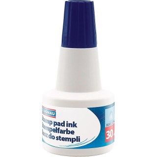 Tusz do pieczątek Donau 30ml niebieski