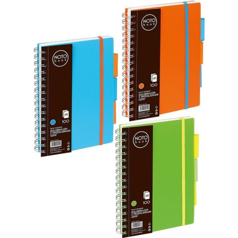 Kołobrulion Grand NOTObook A5/100k kratka pomarańczowy