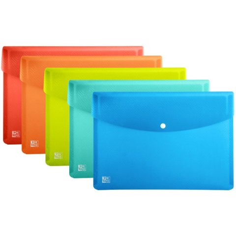 Teczka kopertowa Oxford Urban A3 mix kolorów