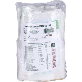 Wyposażenie apteczki Donau Safety DIN 13157 (+ ustnik)