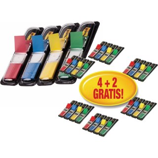 Zakładki Post-it 11.9x43.1mm 4 kolory (6x4x35)
