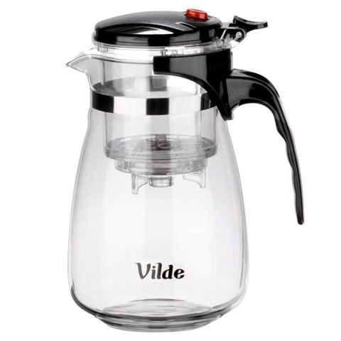 DZBANEK SZKLANY 960ml Z ZAPARZACZEM SPUSTOWYM DO HERBATY ZIÓŁ 259416