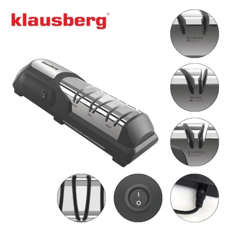 ELEKTRYCZNA DIAMENTOWA OSTRZAŁKA DO NOŻY KLAUSBERG KB-7945