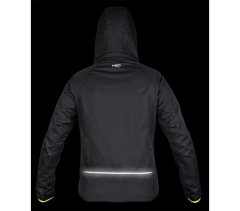 KURTKA MIX&MATCH SOFTSHELL CZARNO-ŻÓŁTA ROZMIAR XL