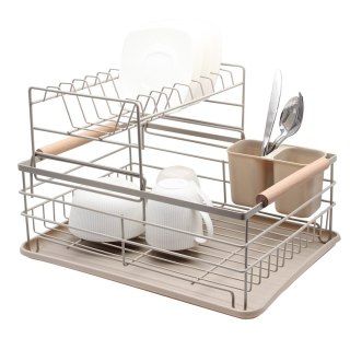 SUSZARKA DWUPOZIOMOWA DO NACZYŃ Z OCIEKACZEM I TACĄ 4027