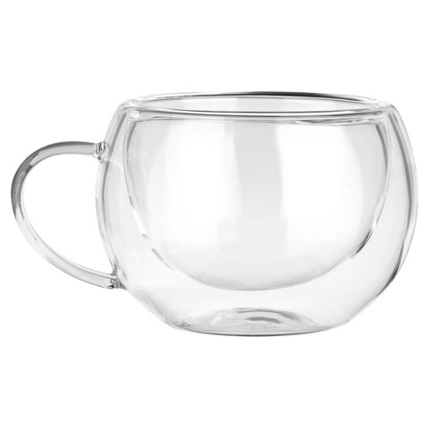 SZKLANKI TERMICZNE 2szt. 280ml Z PODWÓJNĄ SCIANKĄ DO KAWY HERBATY 139818