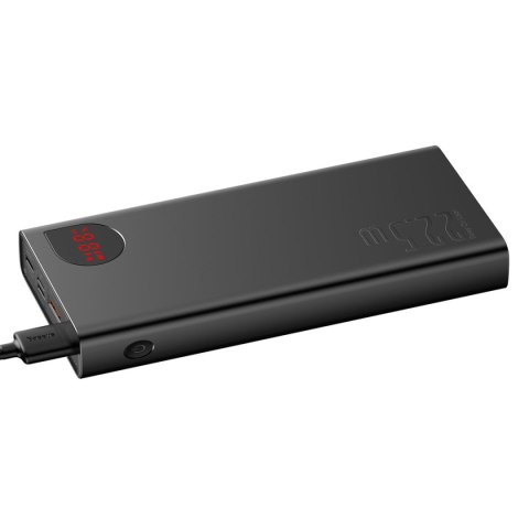 Adaman powerbank z szybkim ładowaniem 20000mAh 22.5W kabel USB-C 0.3m czarny