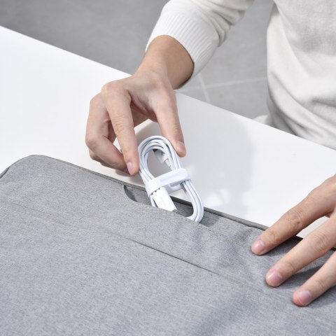 3w1 Kabel przewód Superior Series USB-A - USB-C / iPhone Lightning / micro USB 3.5A 0.5m - biały