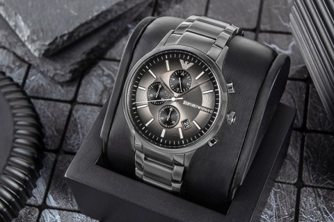 Zegarek Męski EMPORIO ARMANI Renato AR11531 + BOX