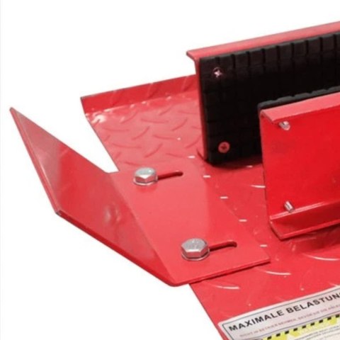 Hydrauliczny Podnośnik Nożycowy do Motocykli 360 kg 210-780 mm z Rampą