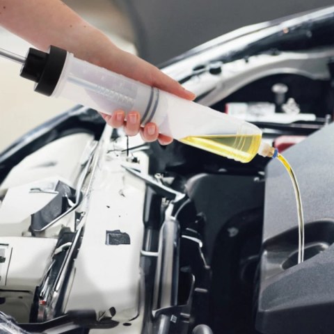 Odsysarka ręczna do płynów Odsysarka do oleju 500 ml Strzykawka pompka