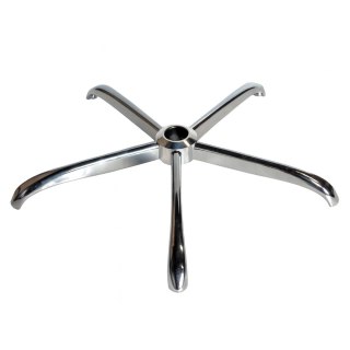 Podstawa krzesła obrotowego metalowa KD 70 cm SILVER
