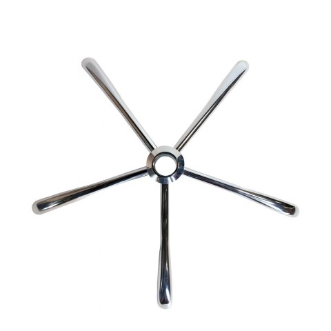 Podstawa krzesła obrotowego metalowa KD 70 cm SILVER