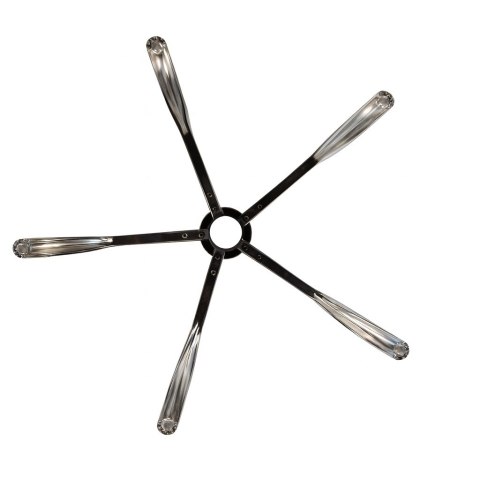 Podstawa krzesła obrotowego metalowa KD 70 cm SILVER