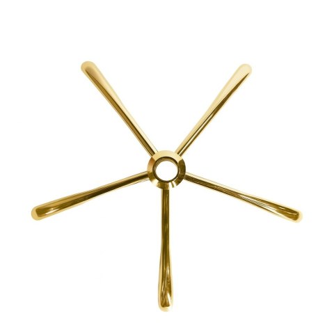 Podstawa krzesła obrotowego metalowa KD 70cm COPPER