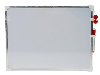 Tablica magnetyczna biała + flamaster suchościer.