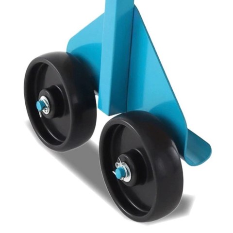 Uchwyt transportowy do płyt 100 kg z podwójnym kołem do Gipsu OSB MDF