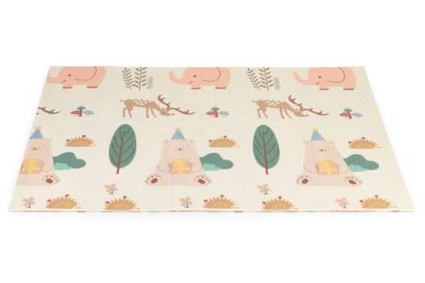 Mata piankowa dla dzieci 200x150 cm edukacyjna dwustronna składana + torba IPLAY