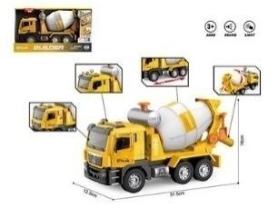 Auto betoniarka 1:10 światło dźwięk