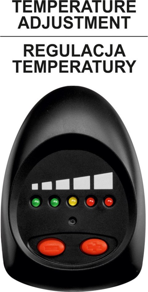 OPALARKA 2000W 50~550°C AKCESORIA WSKAŹNIK LED