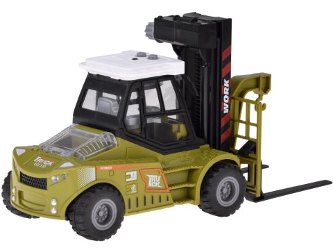 WÓZEK WIDŁOWY z ruchomymi widłami + efekty świetlne i dźwiękowe ZA5978