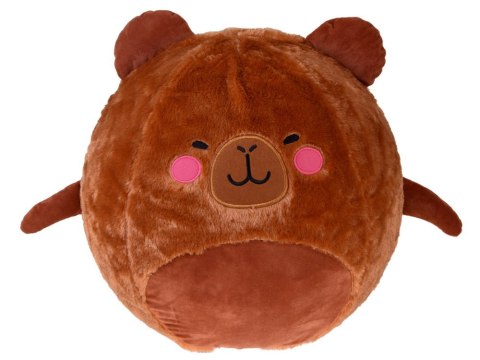 Wielka pluszowa Piłka maskotka urocze zwierzątko 45cm Kapibara ZA5975