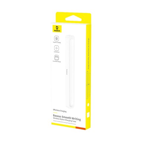Etui ładujące do rysika Baseus Smooth Writing z kablem USB-C 3A 30cm - białe