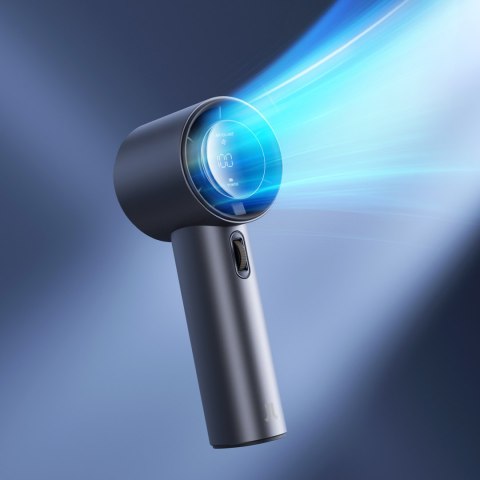 Mini wiatrak wentylator dmuchawa przenośna - 3600mAh - niebieski