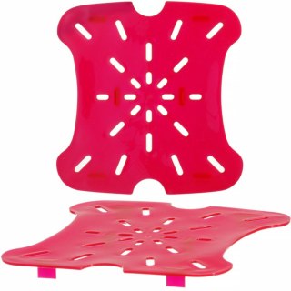 Ociekacz sztuczne dno do pojemników Cambro 5.7 / 7.6 l 187x181x16 mm - czerwony