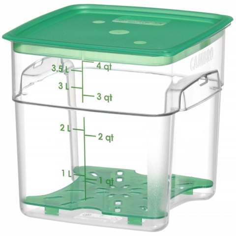 Pojemnik na żywność CamSquares Fresh Pro 3.8 l 191x191x183 mm