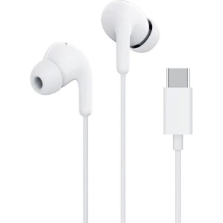 Słuchawki przewodowe douszne z pilotem Xiaomi BHR8931GL USB-C - białe